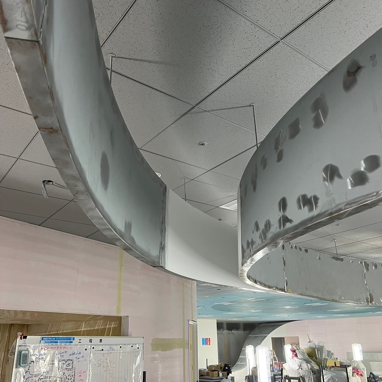 3Dスチール天井造作